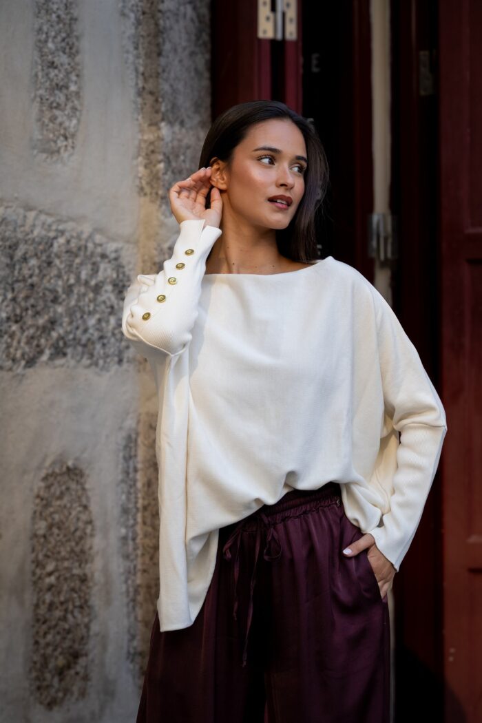 CAMISOLA CRU OVERSIZED RUGA - Image 1