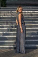 COLETE CINZENTO COM LAPELA IMPERIAL - Image 3