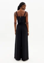 CALÇA PRETA WIDE LEG ALFAIATARINA LANÇA PERFUME - Imagen 3