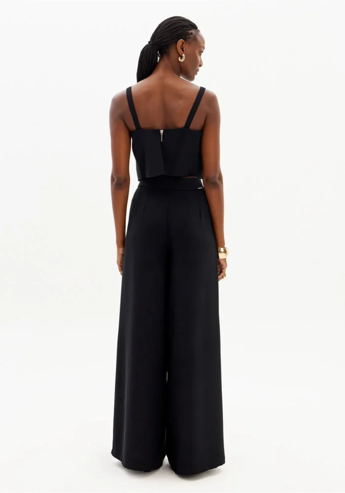 CALÇA PRETA WIDE LEG ALFAIATARINA LANÇA PERFUME - Image 3