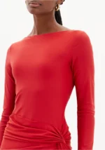 VESTIDO VERMELHO LONGO LANÇA PERFUME - Image 3