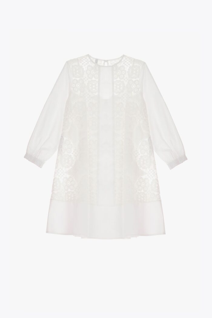 VESTIDO BRANCO CURTO RENDADO IMPERIAL - Image 3