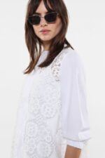 VESTIDO BRANCO CURTO RENDADO IMPERIAL - Image 2