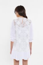 VESTIDO BRANCO CURTO RENDADO IMPERIAL - Image 5