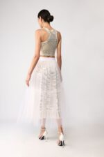 SAIA LONGA DE TULE BRANCA IMPERIAL - Image 3