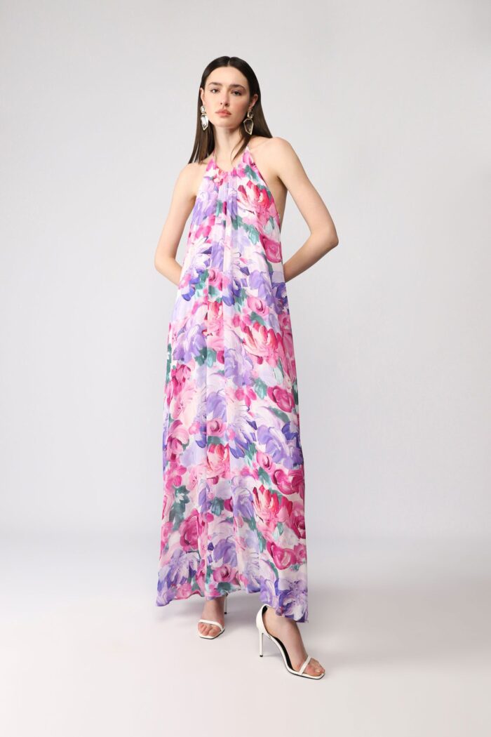 VESTIDO FLORAL EM VISCOSE COM CORTE FLUIDO IMPERIAL - Imagen 1