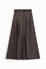 CALÇA ANIMAL PRINT COM PREGAS E CINTO IMPERIAL - Image 2