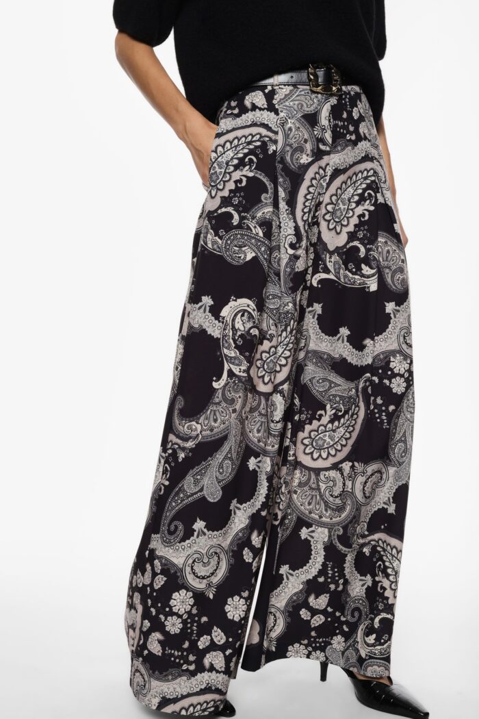 CALÇA PANTALONA ESTAMPADO COM CINTO IMPERIAL - Image 2