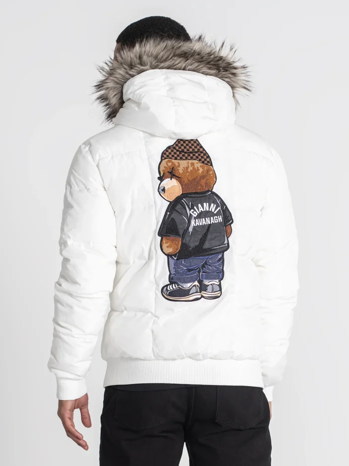 CASACO ACOLCHOADO BRANCO BEAR GIANNI KAVANAGH - Image 8