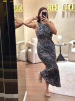 VESTIDO ANIMAL PRINT LONGO RINASCIMENTO - Image 4