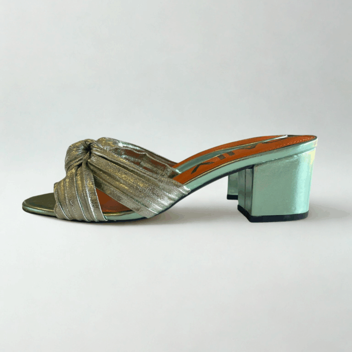 MULE VERDE METÁLICA CRISTINA FERREIRA - Image 3