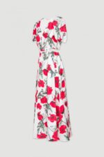 VESTIDO COM ESTAMPADA FLORAL FERRACHE - Imagen 4