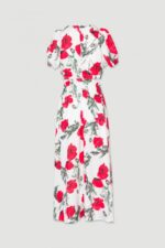 VESTIDO COM ESTAMPADA FLORAL FERRACHE - Imagen 3