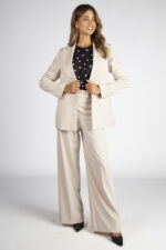 BLAZER BEGE COM DETALHE DE COSTURA SILVINA CAMPOS - Image 2