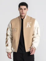CASACO BOMBER BEGE VARSITY GIANNI KAVANAGH - Image 8