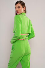 CASACO CROPPED VERDE NEON SAHOCO - Image 2