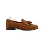MOCASSIM CAMURÇA COM POMPOM CAMEL ZOLF