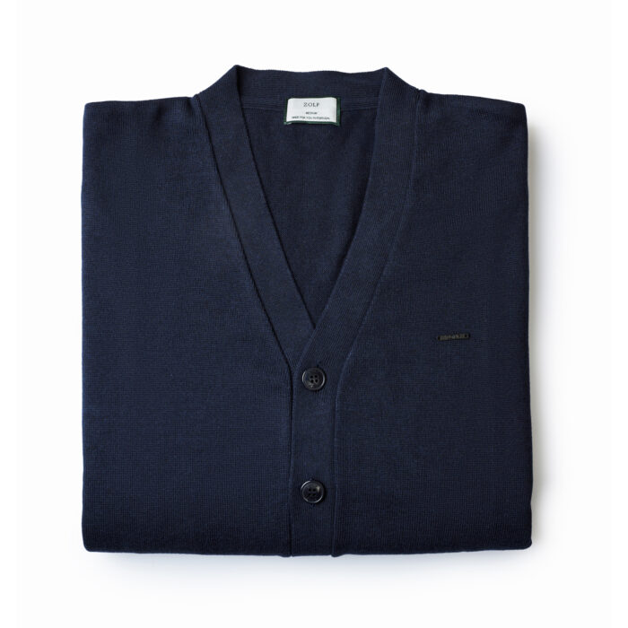 CARDIGAN COM BOTÕES AZUL ZOLF - Image 2