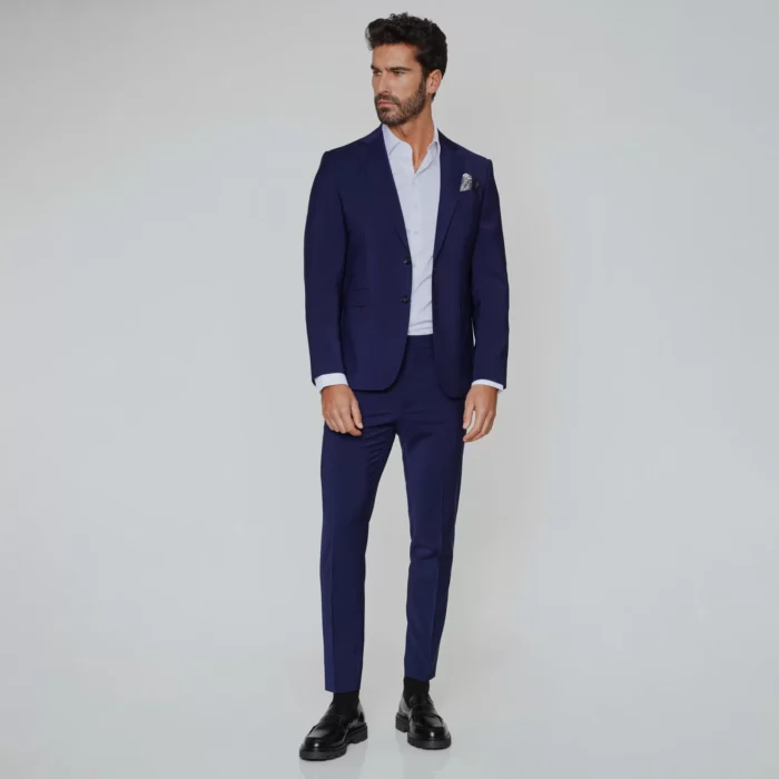 FATO AZUL ROYAL SLIM FIT ZOLF - Image 1