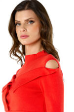 CAMISOLA VERMELHA COM BABADOS NO SECRETS - Imagen 2