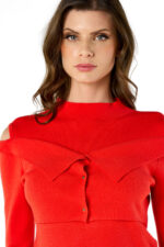 CAMISOLA VERMELHA COM BABADOS NO SECRETS - Imagen 3