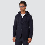 BLAZER TÉCNICO COM CAPUZ AZUL ZOLF