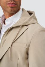 BLAZER TÉCNICO COM CAPUZ BEGE ZOLLF - Image 4
