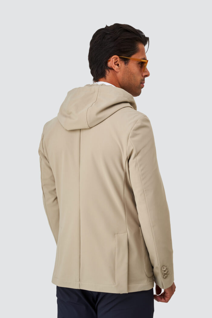 BLAZER TÉCNICO COM CAPUZ BEGE ZOLLF - Image 5