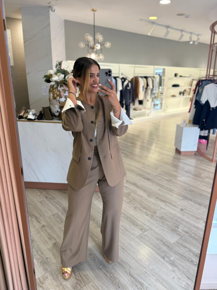 BLAZER CAMEL COM BRILHO ELEH - Image 3