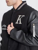 CASACO BOMBER PRETO VARSITY GIANNI KAVANAGH - Image 7