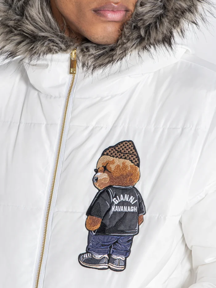 CASACO ACOLCHOADO BRANCO BEAR GIANNI KAVANAGH - Image 7