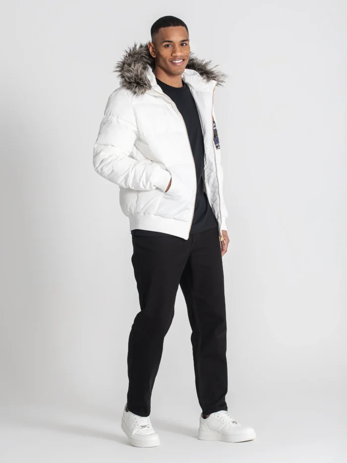 CASACO ACOLCHOADO BRANCO BEAR GIANNI KAVANAGH - Image 6