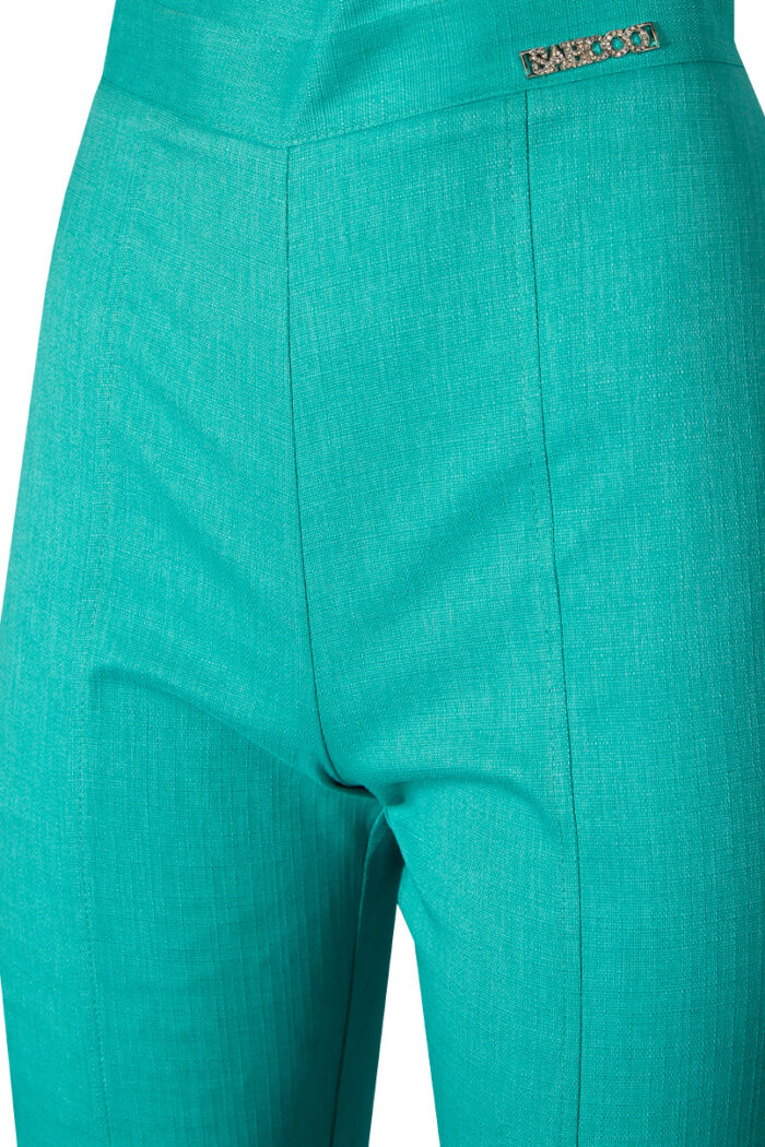 CALÇA Á BOCA DE SINO TURQUESA SAHOCO - Image 5