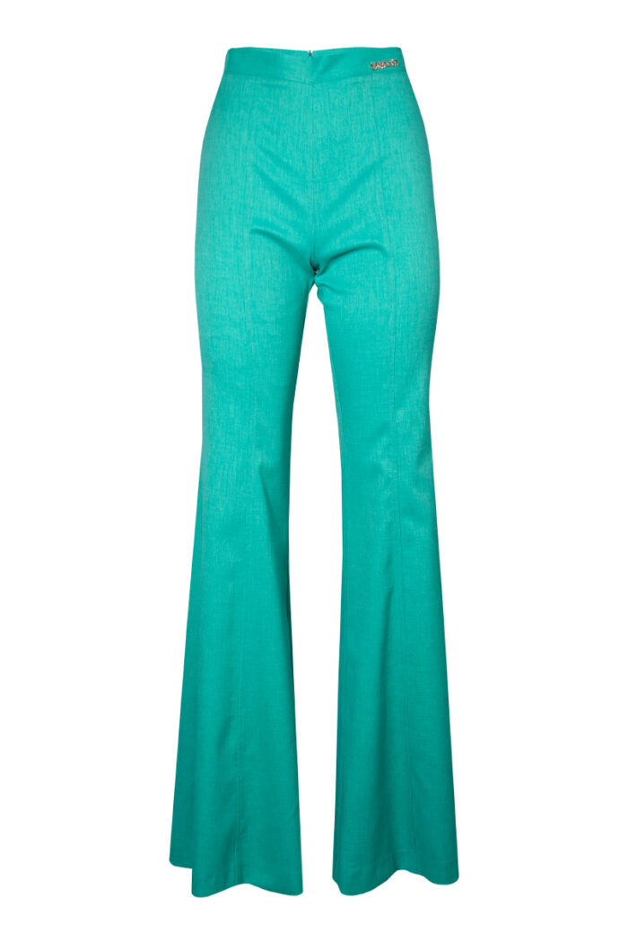 CALÇA Á BOCA DE SINO TURQUESA SAHOCO - Image 2
