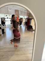 SAIA MIDI EM TULE DÉGRADÉ DIXIE - Image 3