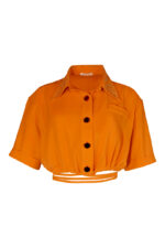 CAMISA CROPPED COM LAÇADA SAHOCO