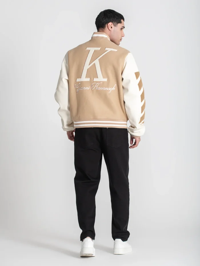 CASACO BOMBER BEGE VARSITY GIANNI KAVANAGH - Image 5