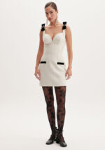 VESTIDO CURTO TWEED COM LAÇOS LANÇA PERFUME - Image 2
