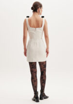 VESTIDO CURTO TWEED COM LAÇOS LANÇA PERFUME - Image 4
