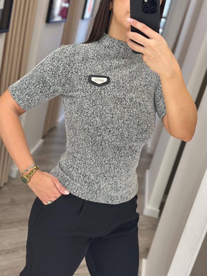 CAMISOLA CINZA EM MALHA LANÇA PERFUME - Image 3