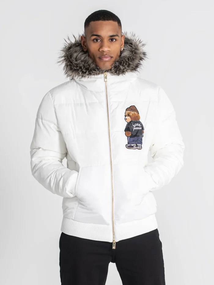 CASACO ACOLCHOADO BRANCO BEAR GIANNI KAVANAGH - Image 4