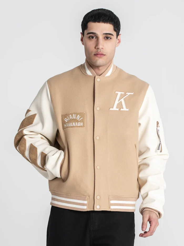 CASACO BOMBER BEGE VARSITY GIANNI KAVANAGH - Image 4