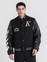 CASACO BOMBER PRETO VARSITY GIANNI KAVANAGH - Image 4