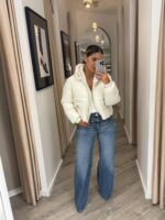 CASACO ACOLCHOADO BRANCO FRACOMINA - Image 5