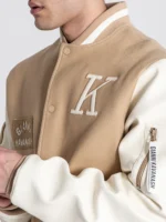 CASACO BOMBER BEGE VARSITY GIANNI KAVANAGH - Image 3