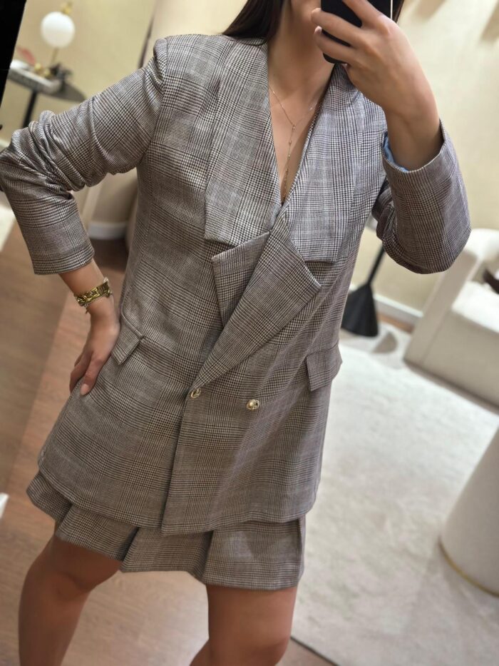 BLAZER COM PADRÃO XADREZ RINASCIMENTO - Image 3