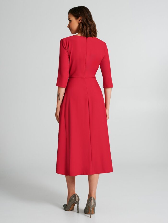 VESTIDO ROSA DRAPEADO RINASCIMENTO - Image 6