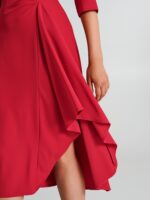 VESTIDO ROSA DRAPEADO RINASCIMENTO - Image 5