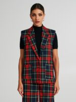 COLETE XADREZ TARTAN SEM MANGAS RINASCIMENTO