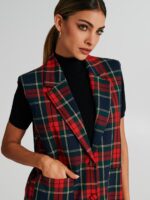 COLETE XADREZ TARTAN SEM MANGAS RINASCIMENTO - Image 5